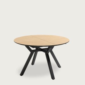 Mesa Cantábrico extensible redonda